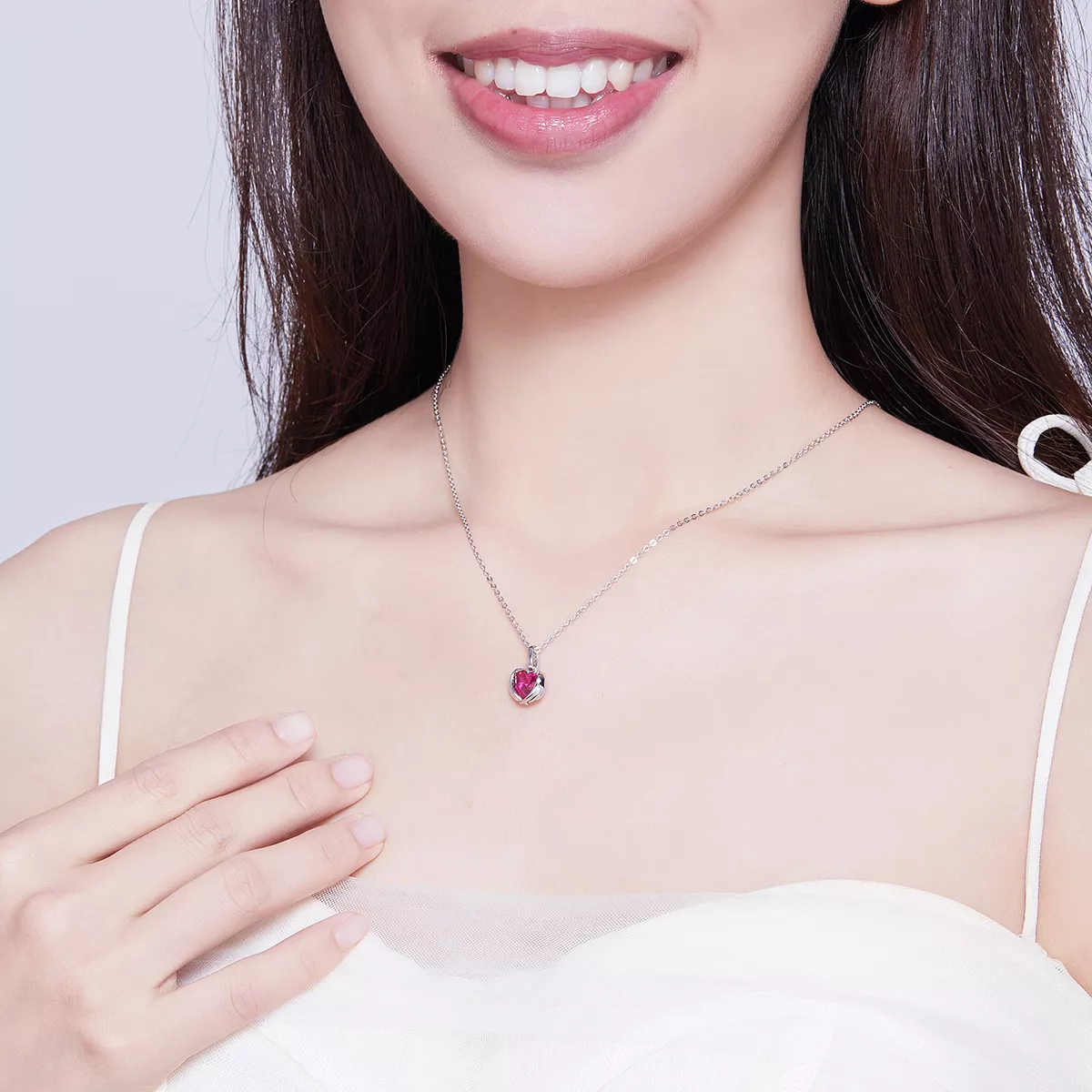 Colar Corações Guardiães estilo Pandora - SCN341