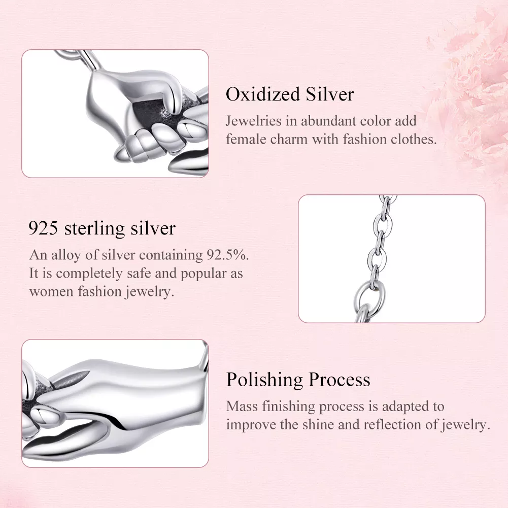 Colar De mãos dadas life Pandora - SCN398