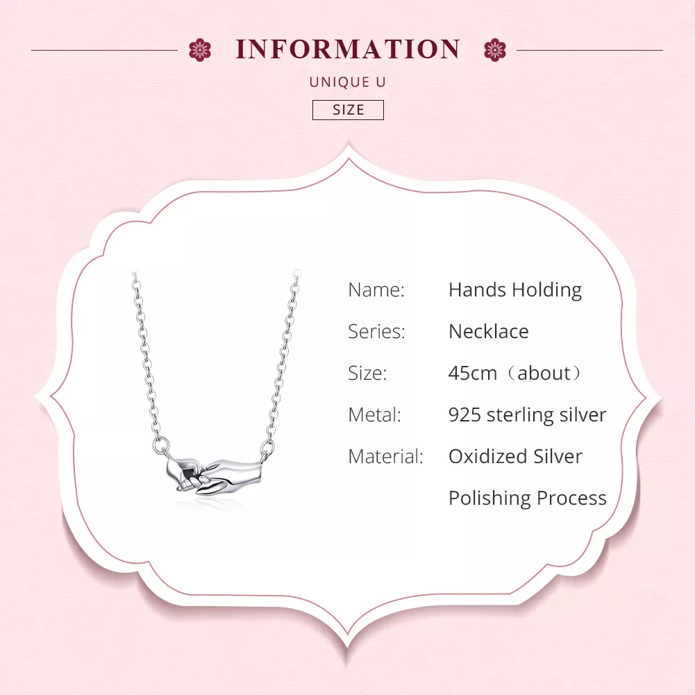 Colar De mãos dadas life Pandora - SCN398