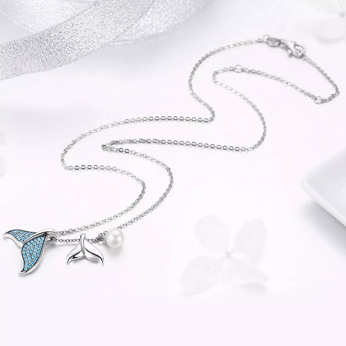 Colar Lágrimas da Sereia estilo Pandora - SCN309