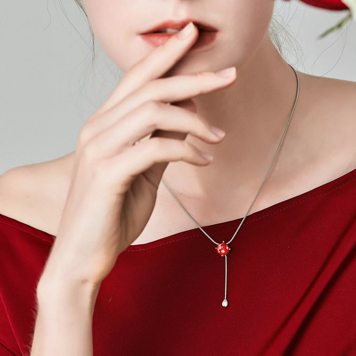 Colar Lágrimas de amor estilo Pandora - SCN182