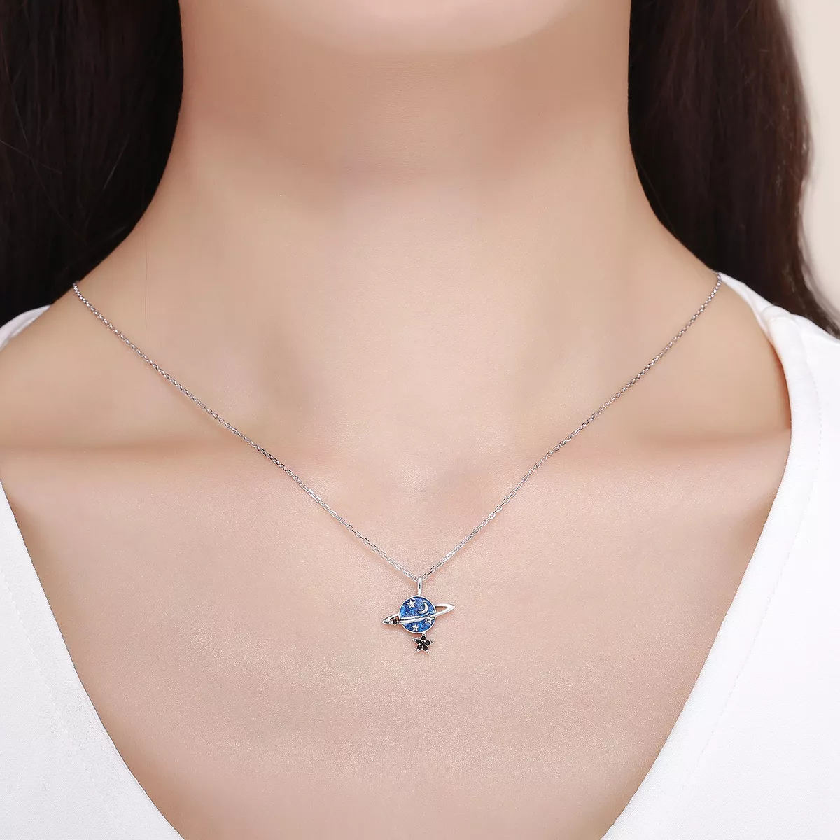 Colar Planeta misterioso estilo Pandora - SCN230