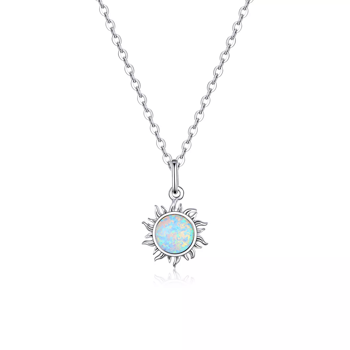 Colar Sol Azul life Pandora - SCN399