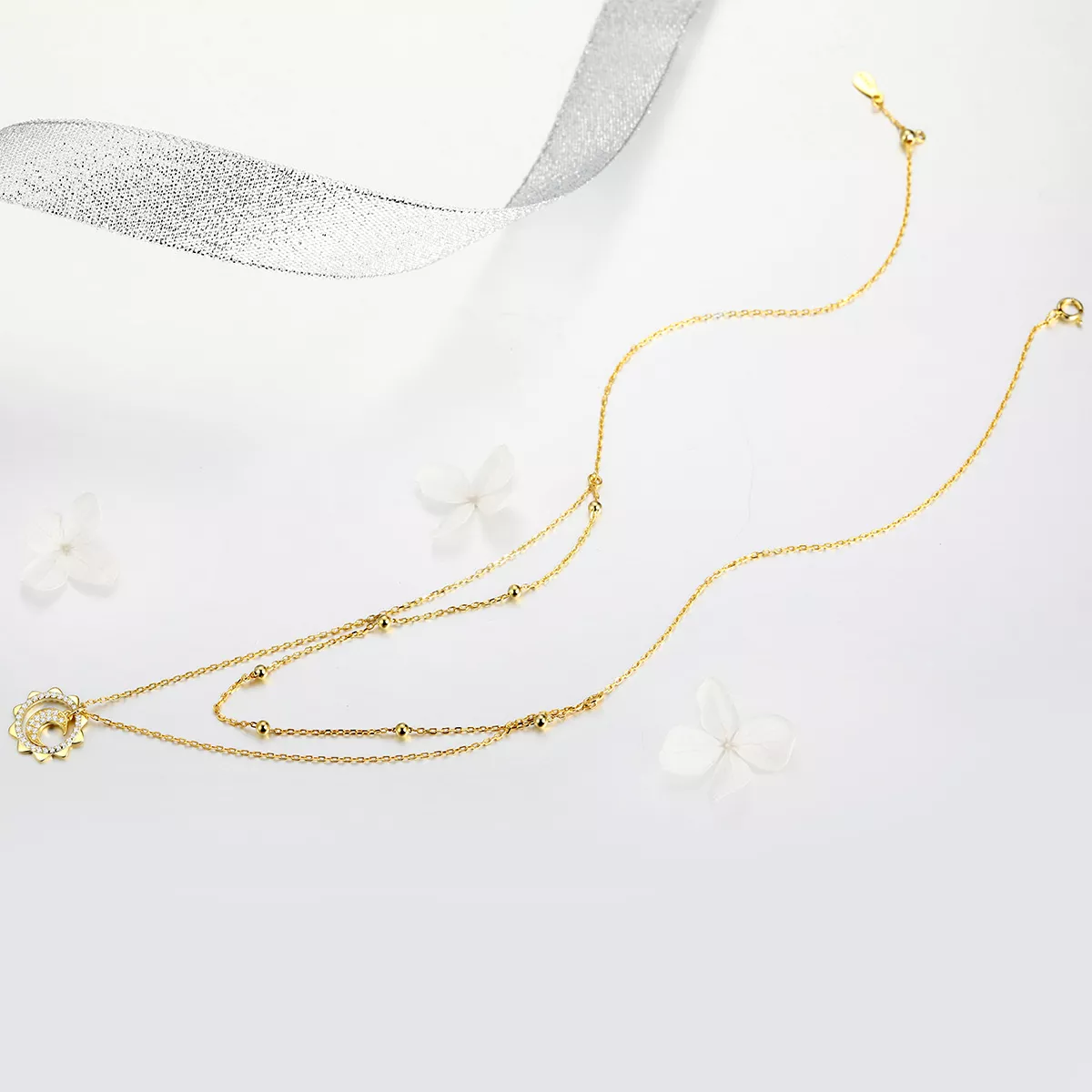 Colar Sol Lua life Pandora - SCN305