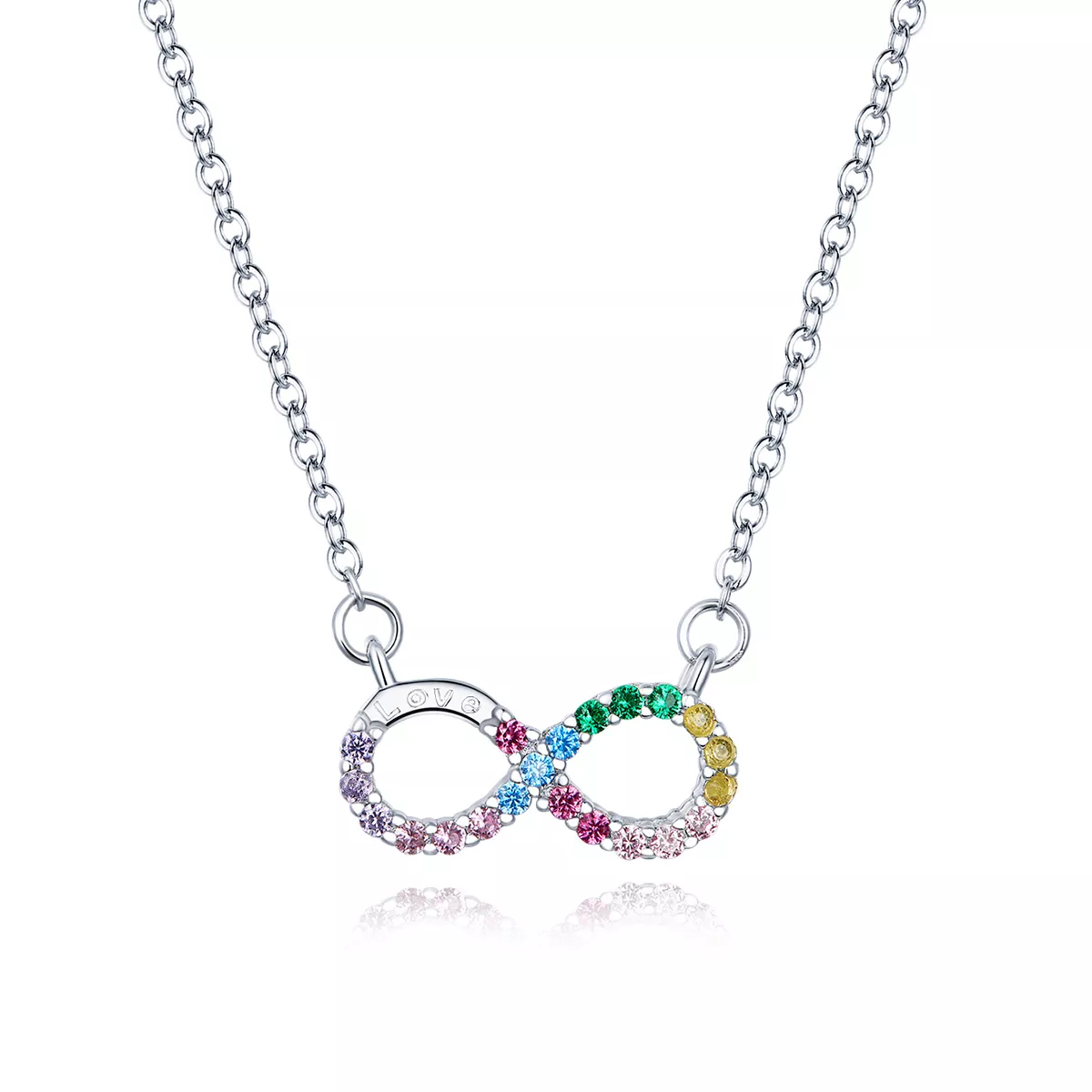 Colar Símbolo infinito estilo Pandora - SCN402