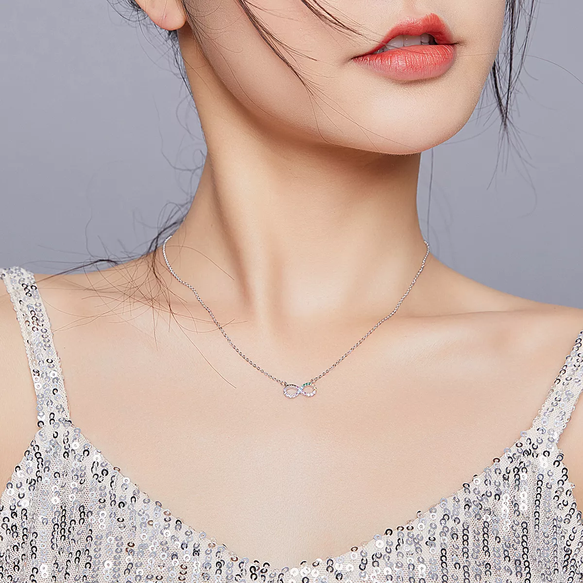 Colar Símbolo infinito estilo Pandora - SCN402