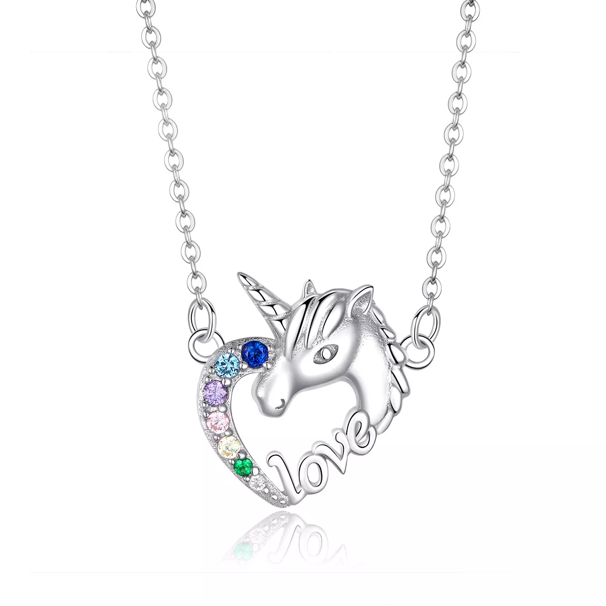 Colar Unicórnio fofo life Pandora - SCN348