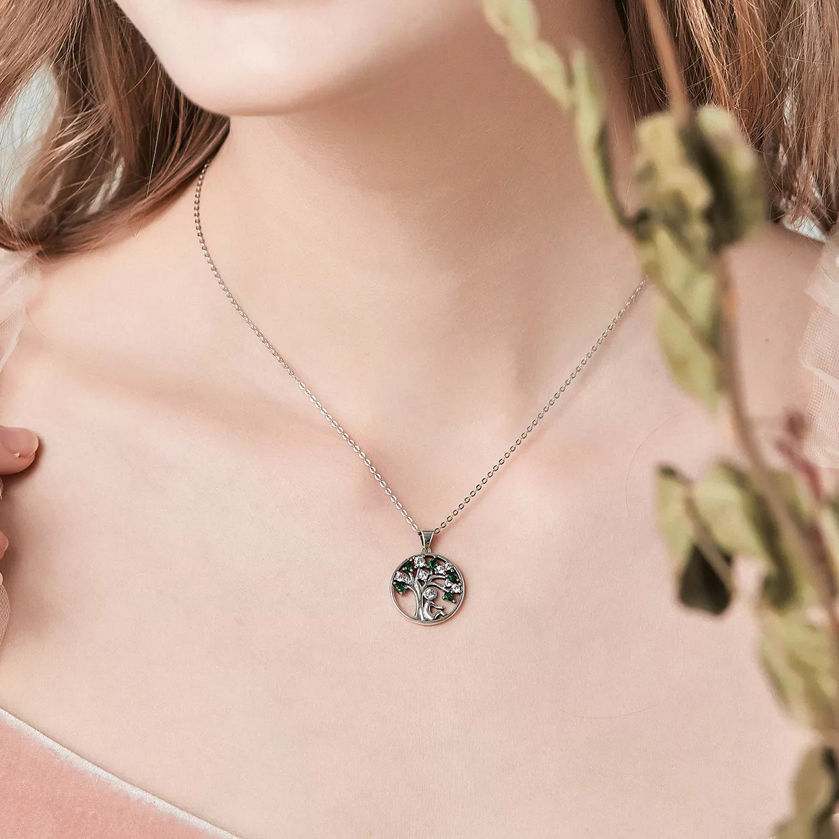 Colar árvore genealógica estilo Pandora - SCN094
