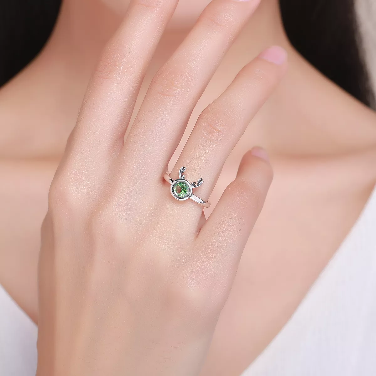 Anel Chifres fofos life Pandora - SCR244