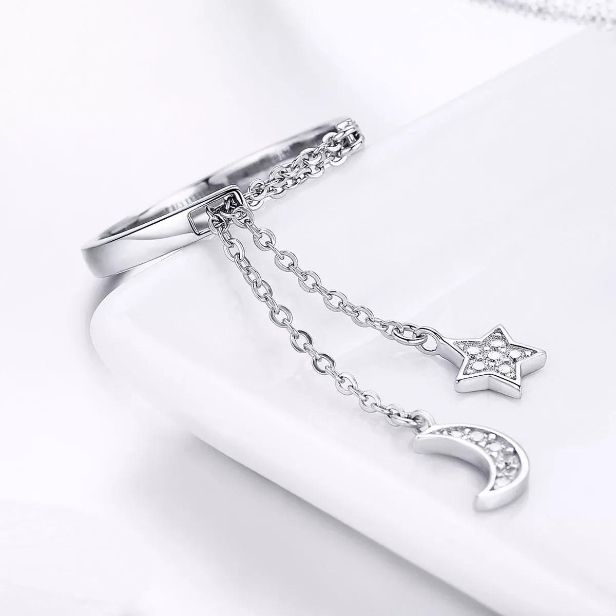 Anel Estrela e lua life Pandora - SCR407