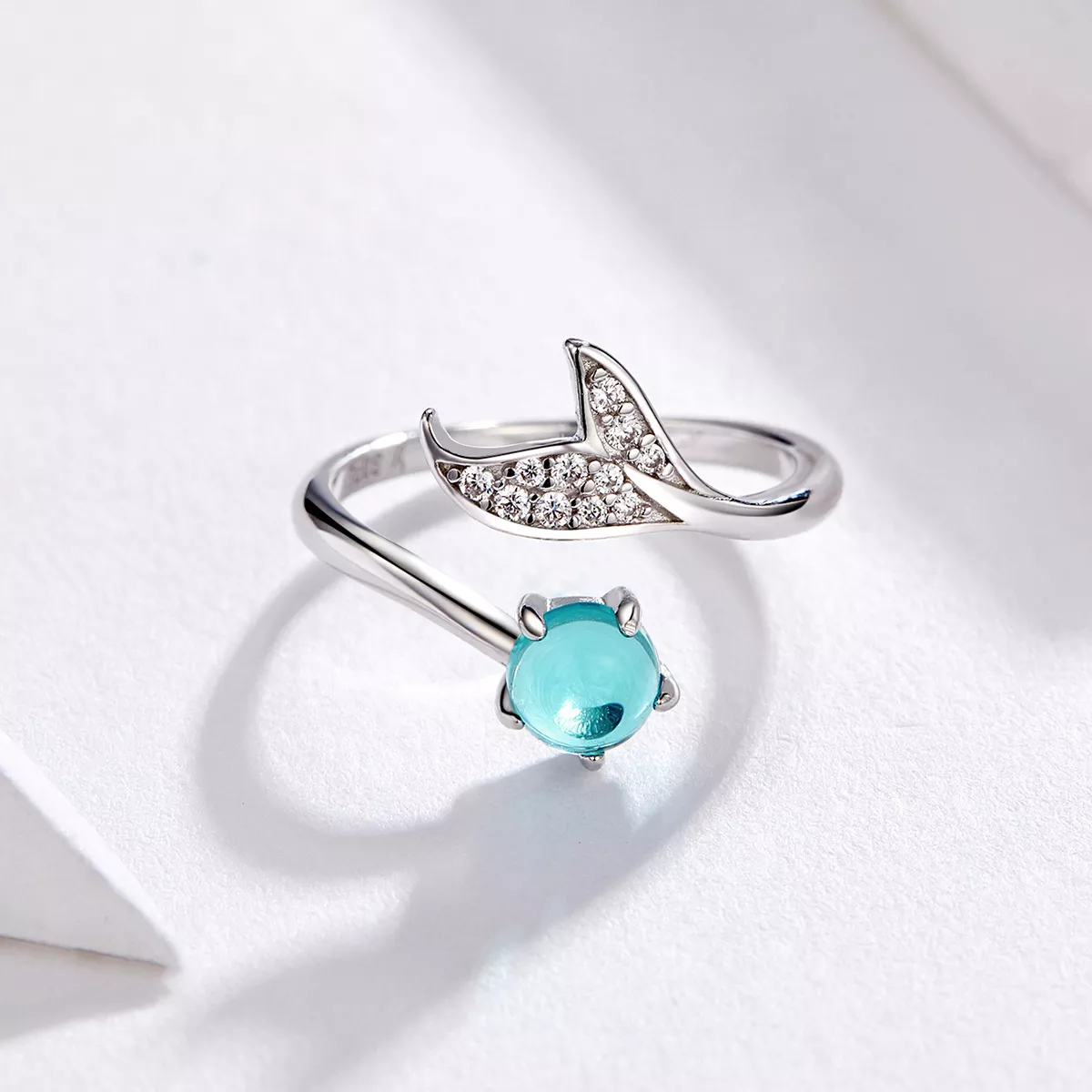 Anel Lágrima da Sereia estilo Pandora - SCR515