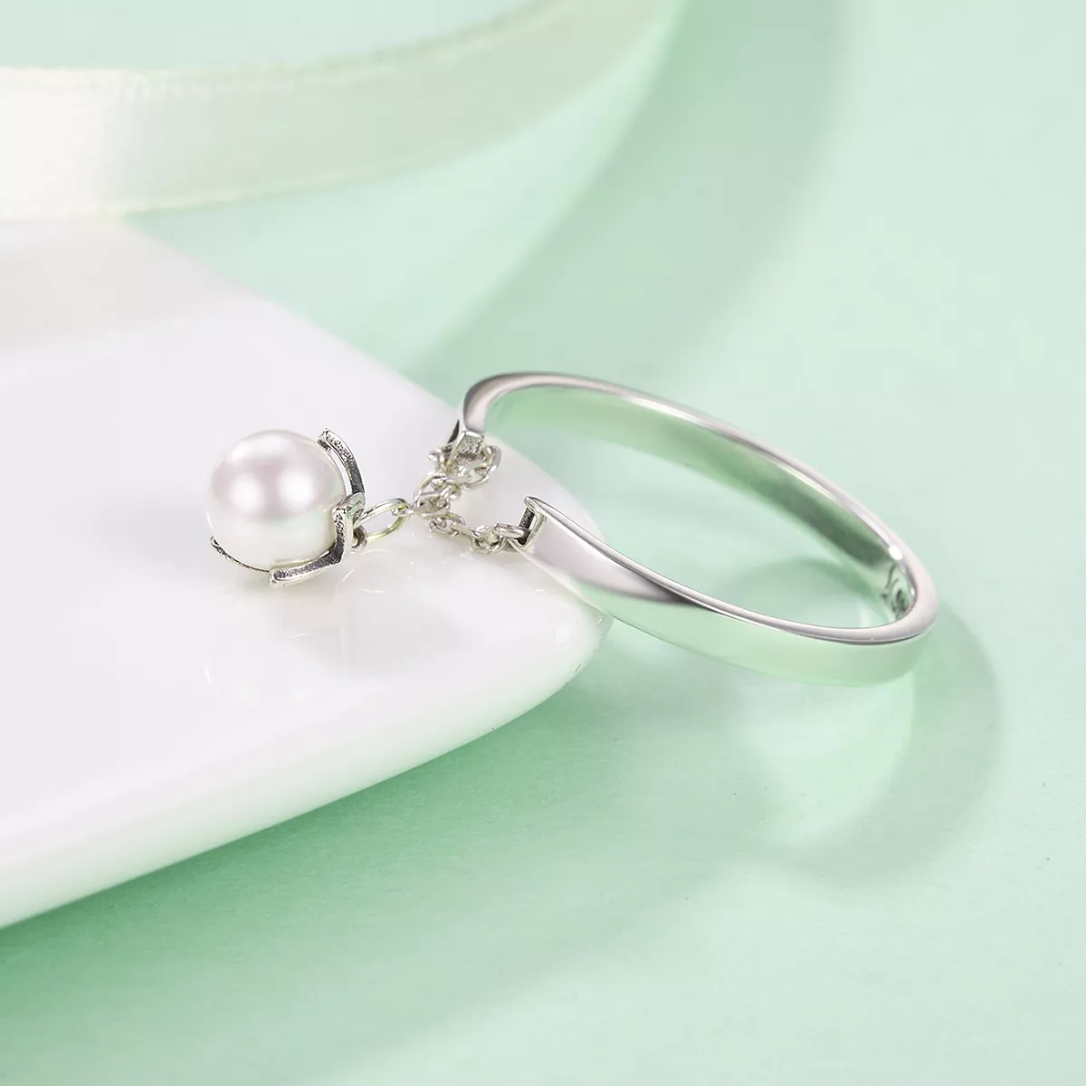 Anel Lágrimas de flores estilo Pandora - SCR165