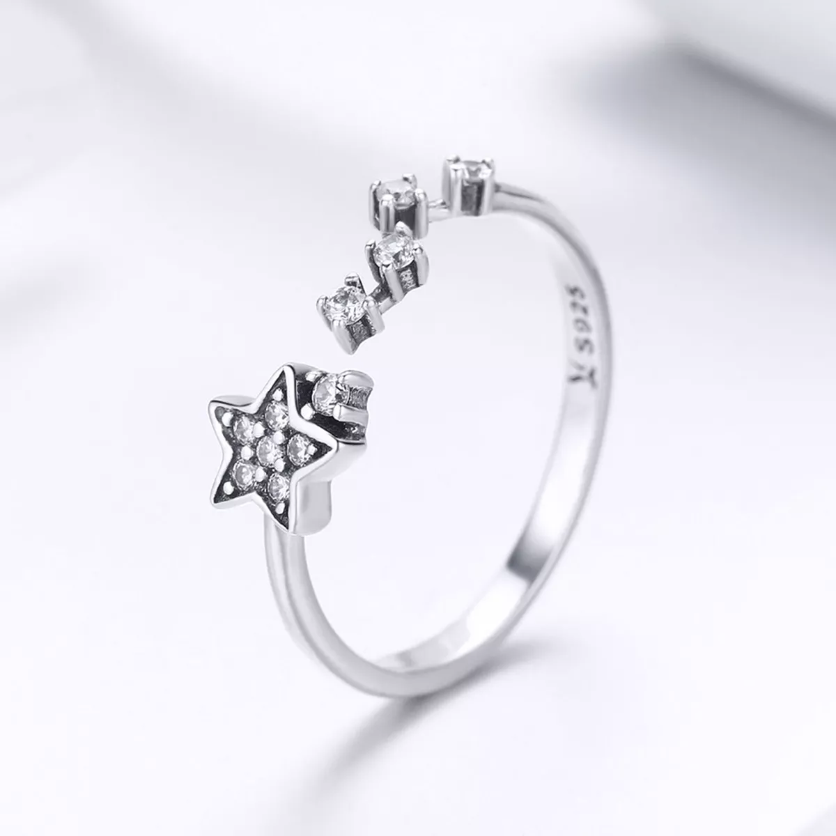 Anel Segredo das estrelas estilo Pandora - SCR440